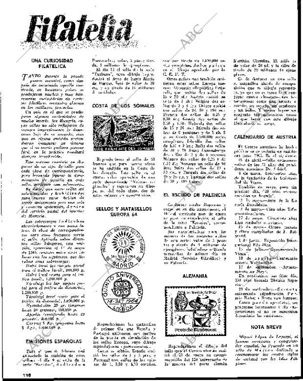 BLANCO Y NEGRO MADRID 30-01-1965 página 118