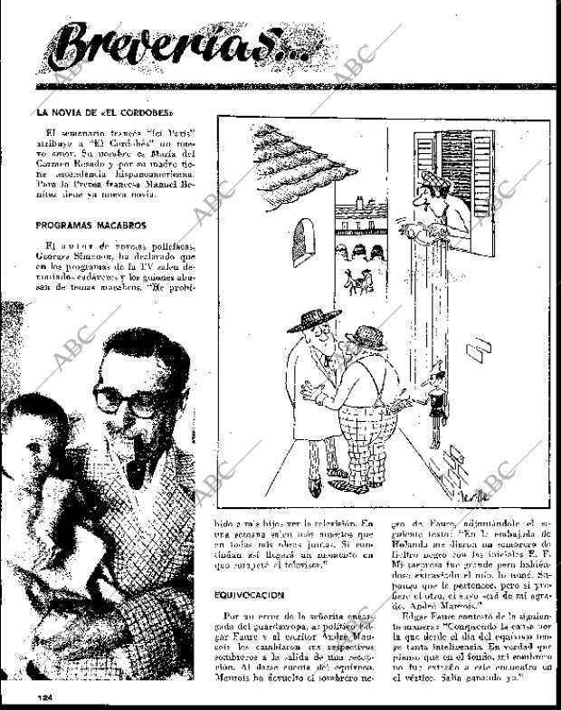 BLANCO Y NEGRO MADRID 30-01-1965 página 124