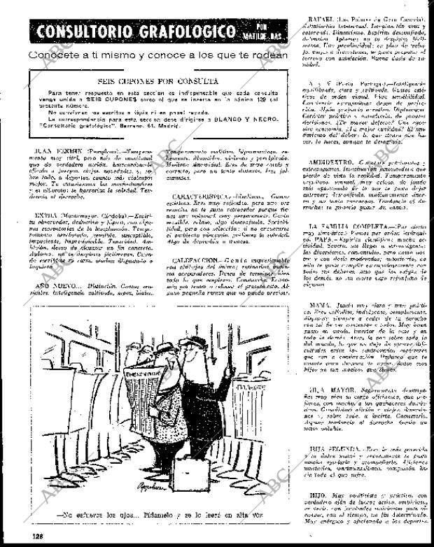 BLANCO Y NEGRO MADRID 30-01-1965 página 128