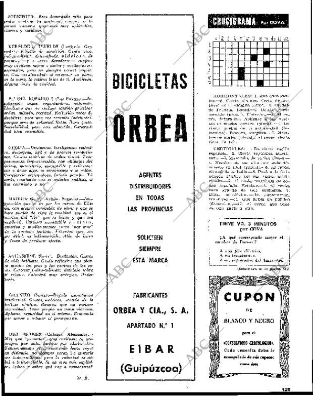 BLANCO Y NEGRO MADRID 30-01-1965 página 129