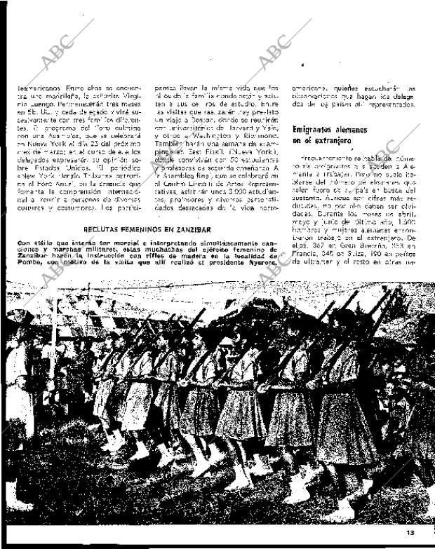 BLANCO Y NEGRO MADRID 30-01-1965 página 13