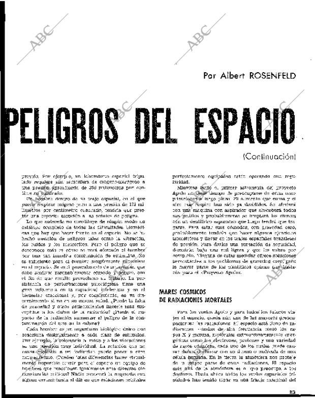 BLANCO Y NEGRO MADRID 30-01-1965 página 23