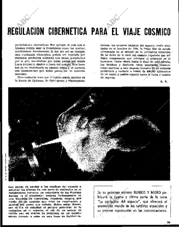 BLANCO Y NEGRO MADRID 30-01-1965 página 39