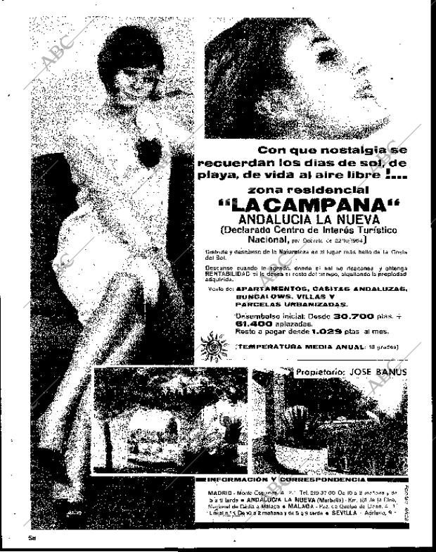 BLANCO Y NEGRO MADRID 30-01-1965 página 58