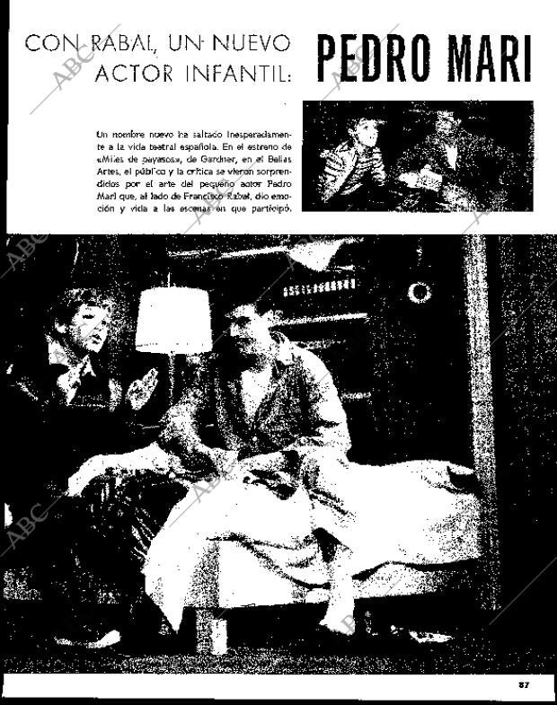 BLANCO Y NEGRO MADRID 30-01-1965 página 87