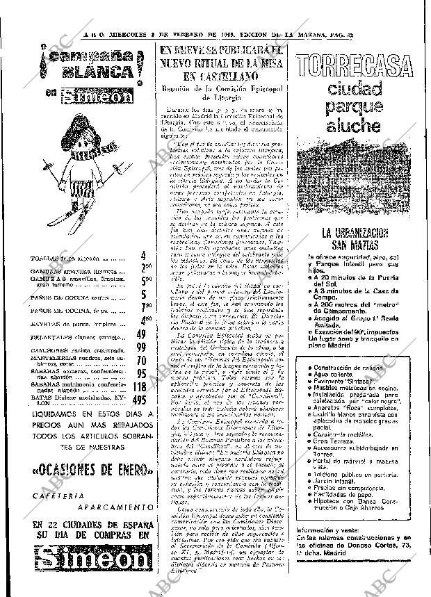 ABC MADRID 03-02-1965 página 32