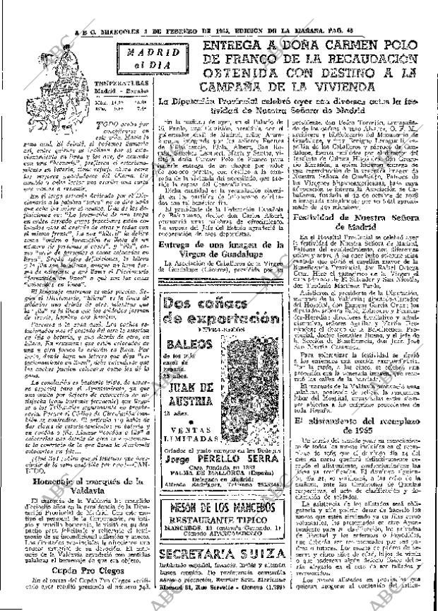 ABC MADRID 03-02-1965 página 45