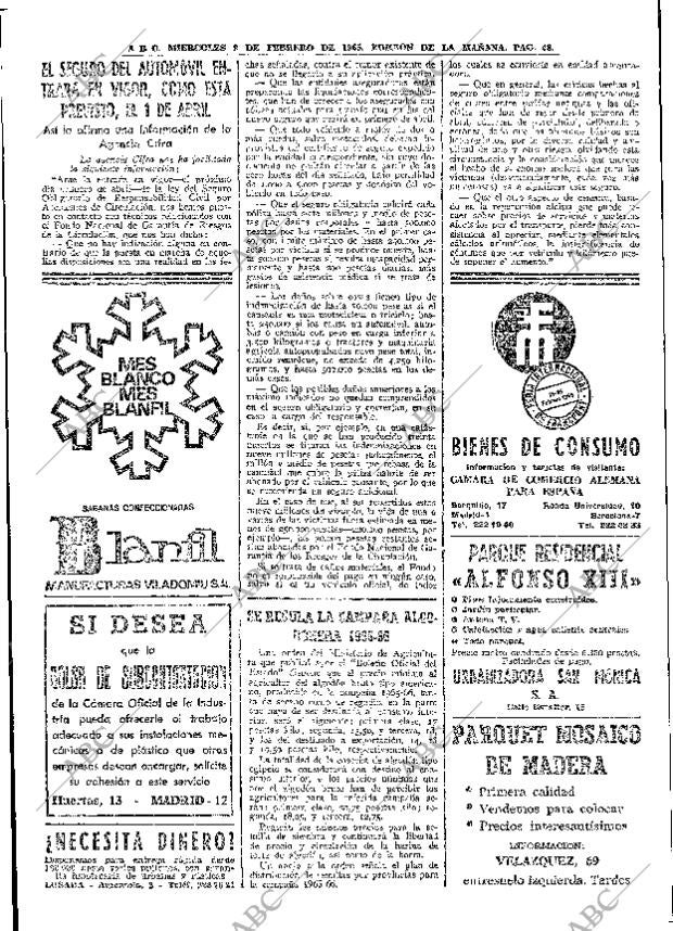 ABC MADRID 03-02-1965 página 48