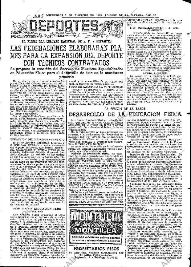 ABC MADRID 03-02-1965 página 55