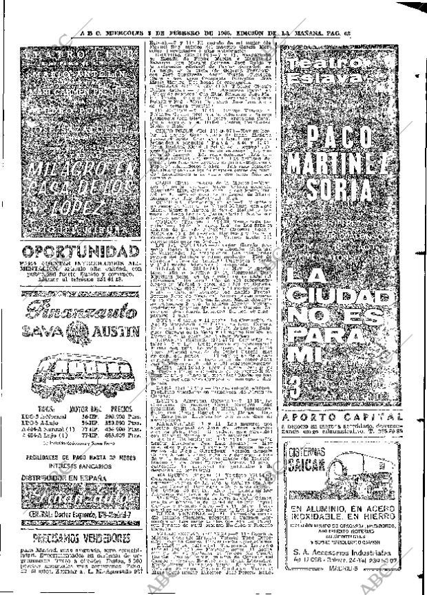 ABC MADRID 03-02-1965 página 63