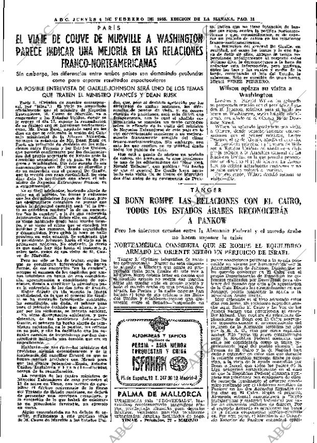 ABC MADRID 04-02-1965 página 31