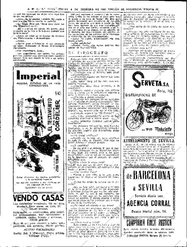 ABC SEVILLA 04-02-1965 página 28