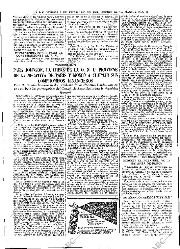 ABC MADRID 05-02-1965 página 28