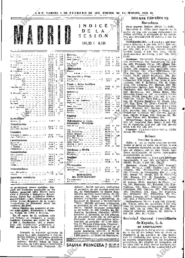 ABC MADRID 05-02-1965 página 51