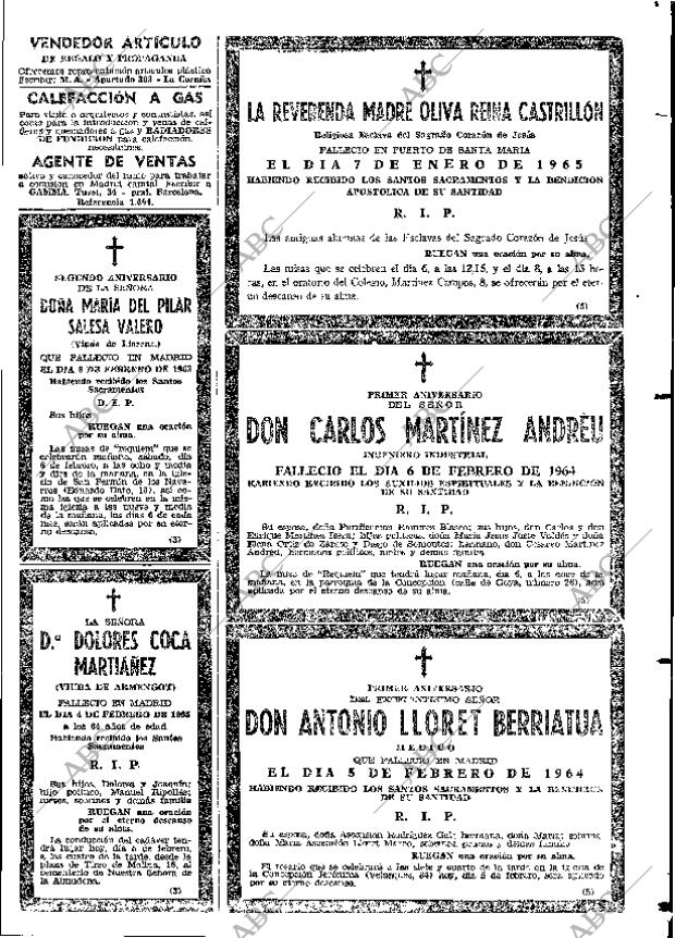 ABC MADRID 05-02-1965 página 71