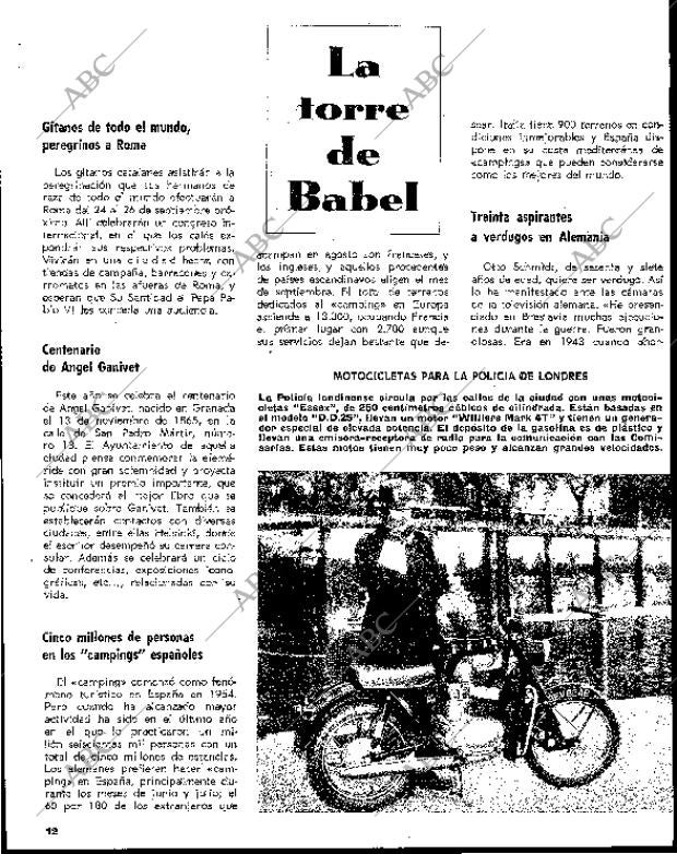 BLANCO Y NEGRO MADRID 06-02-1965 página 12