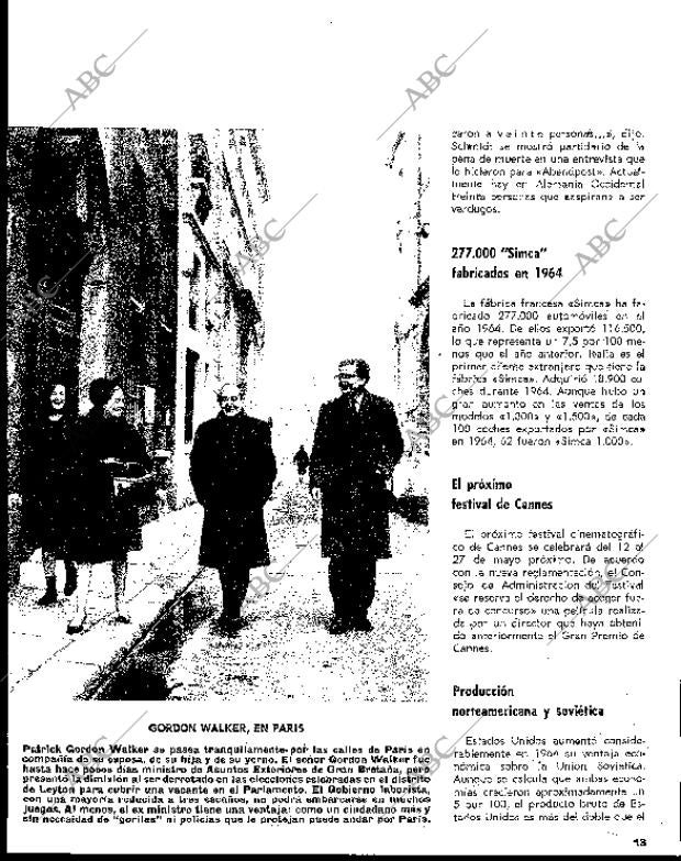 BLANCO Y NEGRO MADRID 06-02-1965 página 13