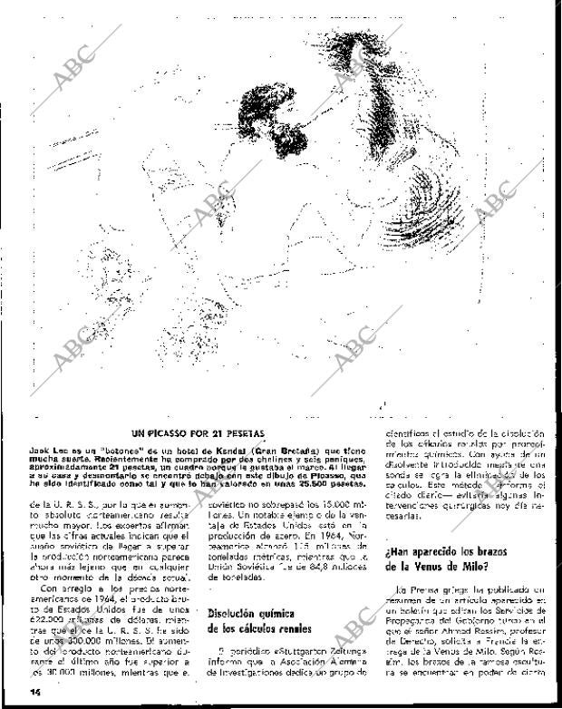 BLANCO Y NEGRO MADRID 06-02-1965 página 14
