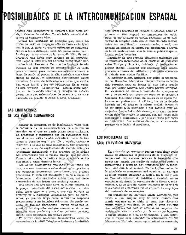BLANCO Y NEGRO MADRID 06-02-1965 página 27