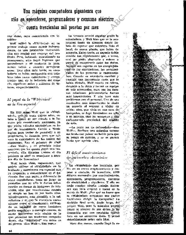 BLANCO Y NEGRO MADRID 06-02-1965 página 44