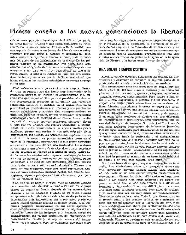 BLANCO Y NEGRO MADRID 06-02-1965 página 74