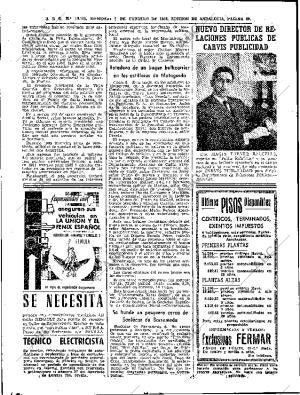 ABC SEVILLA 07-02-1965 página 60