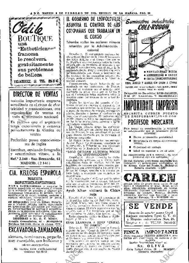 ABC MADRID 09-02-1965 página 28
