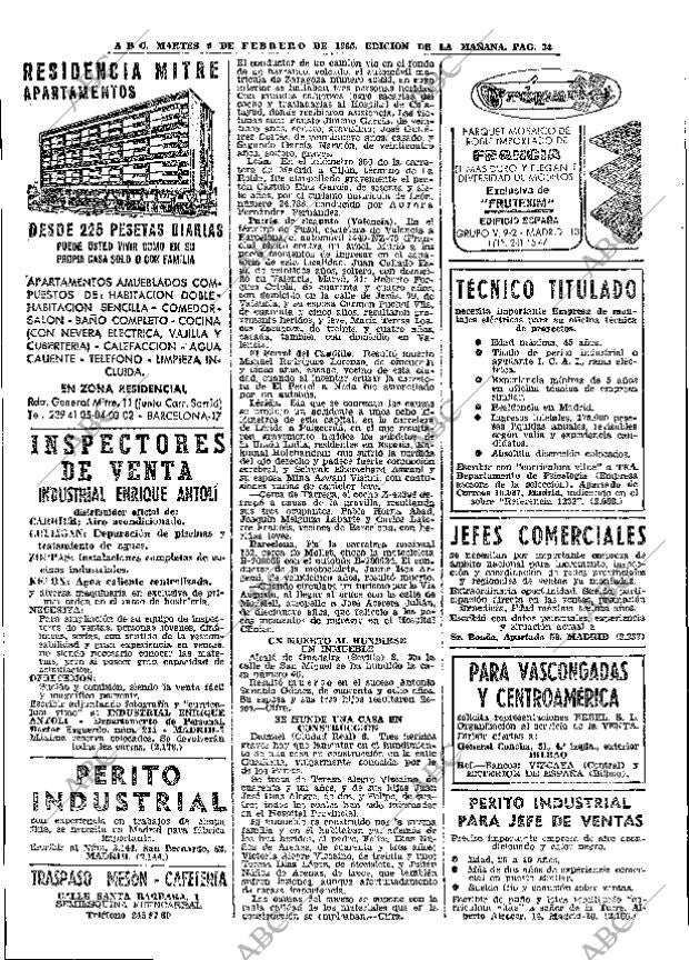 ABC MADRID 09-02-1965 página 34