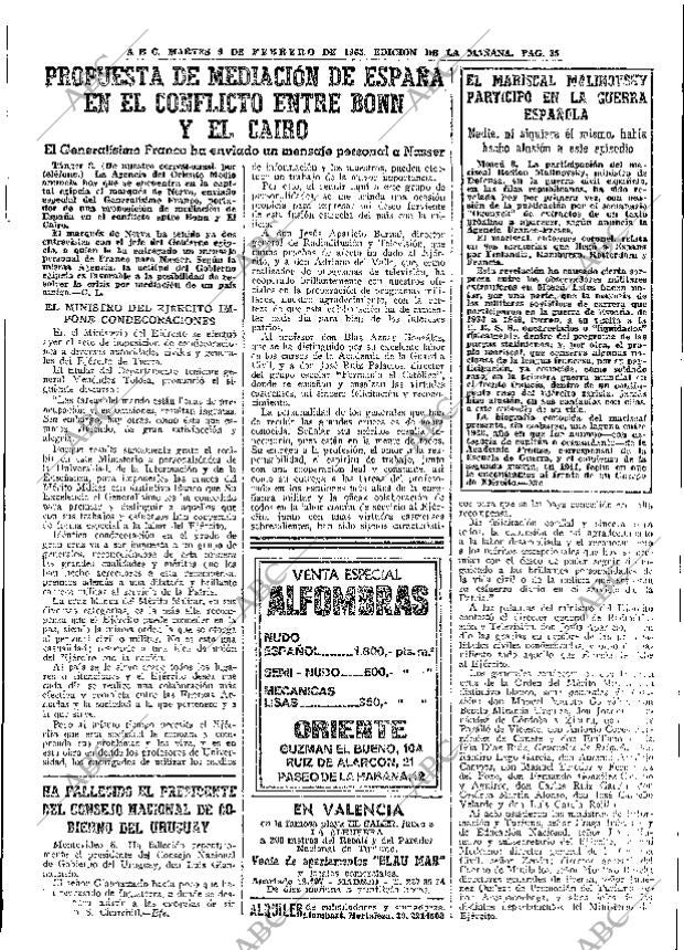 ABC MADRID 09-02-1965 página 35
