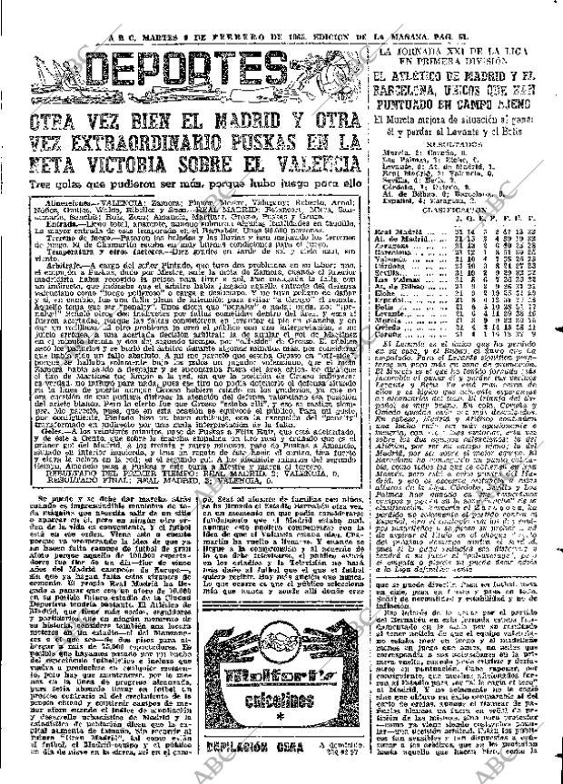 ABC MADRID 09-02-1965 página 51
