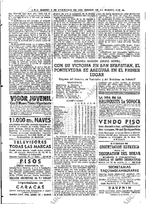 ABC MADRID 09-02-1965 página 54
