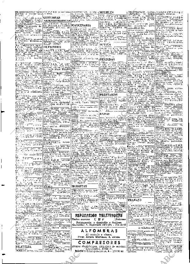ABC MADRID 09-02-1965 página 72