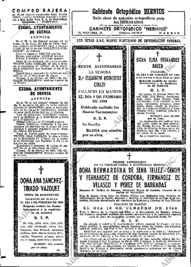 ABC MADRID 09-02-1965 página 78