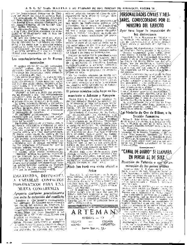 ABC SEVILLA 09-02-1965 página 18