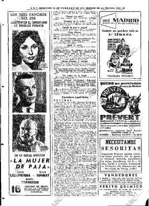ABC MADRID 10-02-1965 página 64