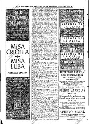 ABC MADRID 10-02-1965 página 65