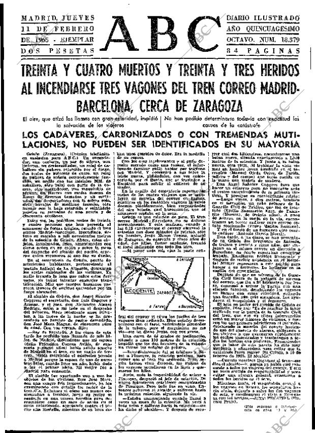 ABC MADRID 11-02-1965 página 27