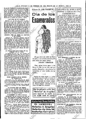 ABC MADRID 11-02-1965 página 40