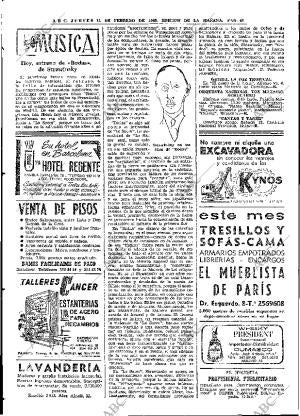 ABC MADRID 11-02-1965 página 62