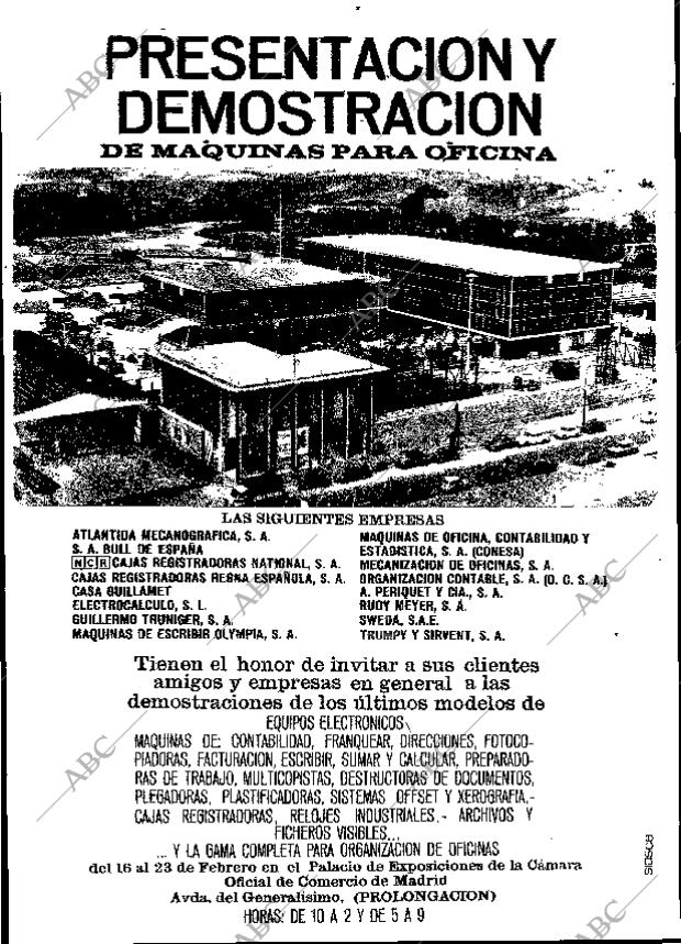 ABC MADRID 12-02-1965 página 20