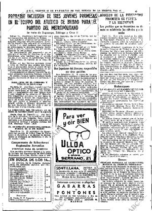 ABC MADRID 12-02-1965 página 61