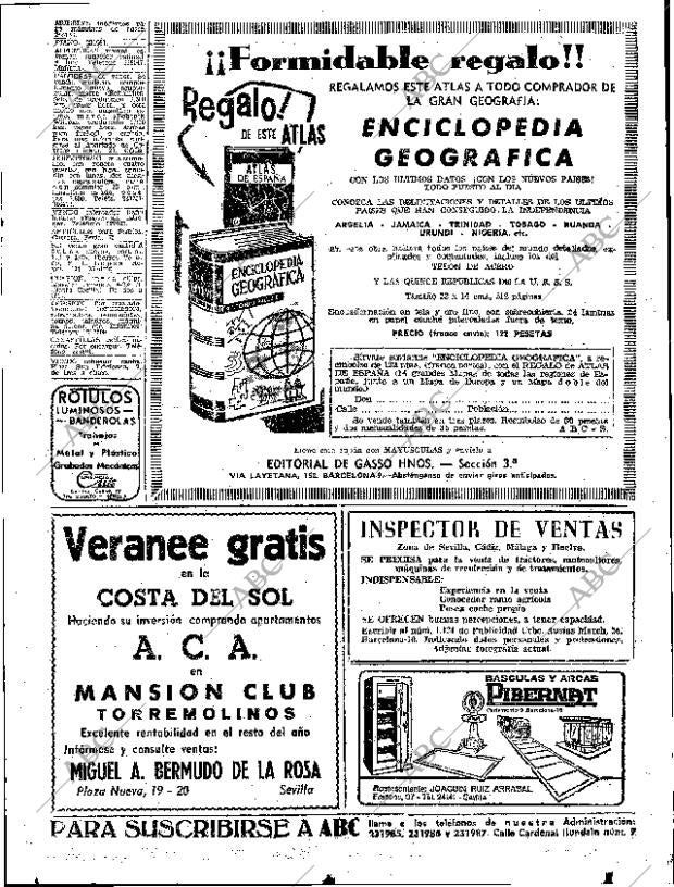 ABC SEVILLA 16-02-1965 página 59