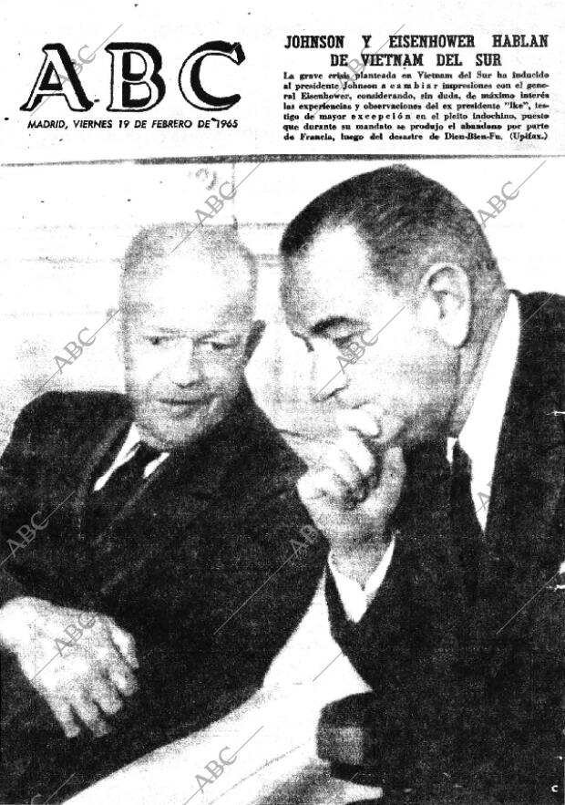 ABC MADRID 19-02-1965 página 1