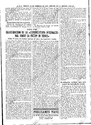 ABC MADRID 19-02-1965 página 42