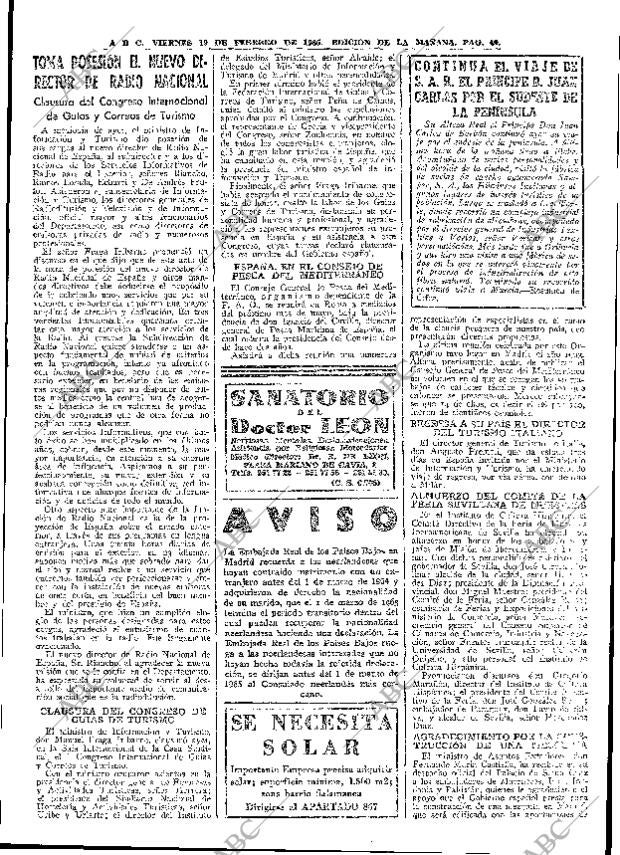 ABC MADRID 19-02-1965 página 49