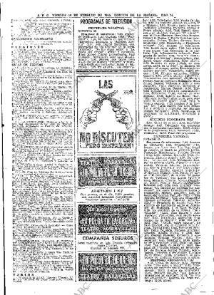 ABC MADRID 19-02-1965 página 74