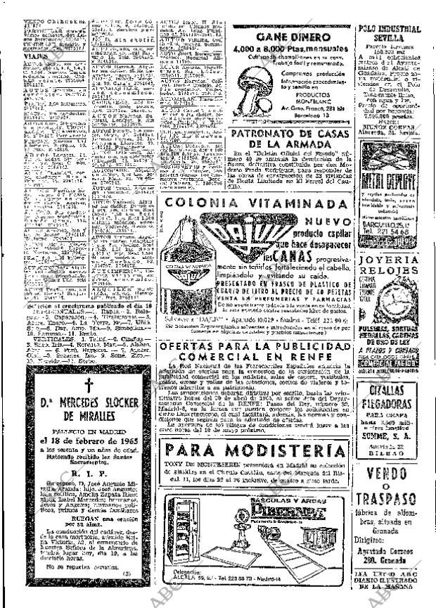 ABC MADRID 19-02-1965 página 82