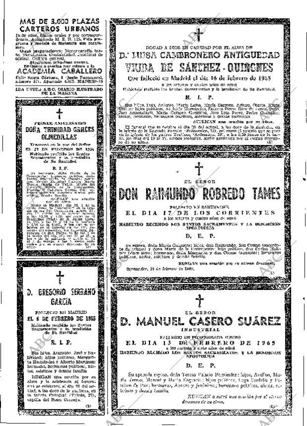 ABC MADRID 19-02-1965 página 83