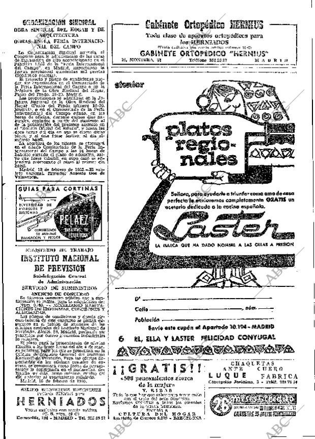 ABC MADRID 19-02-1965 página 86