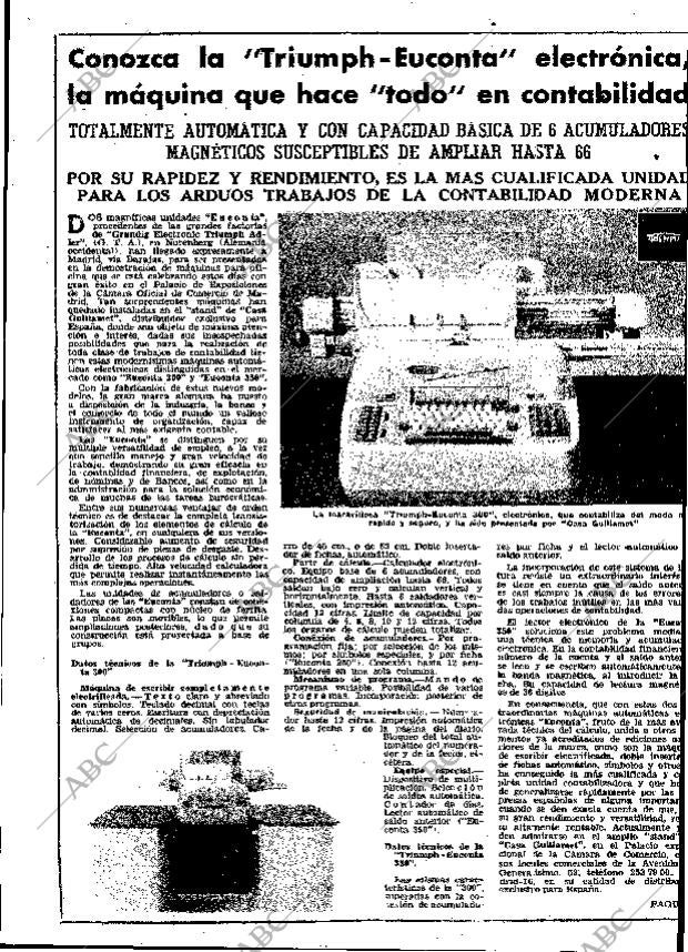 ABC MADRID 20-02-1965 página 31